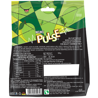 Pulse Kachcha Aam Candy ₹ 60.00 Pack