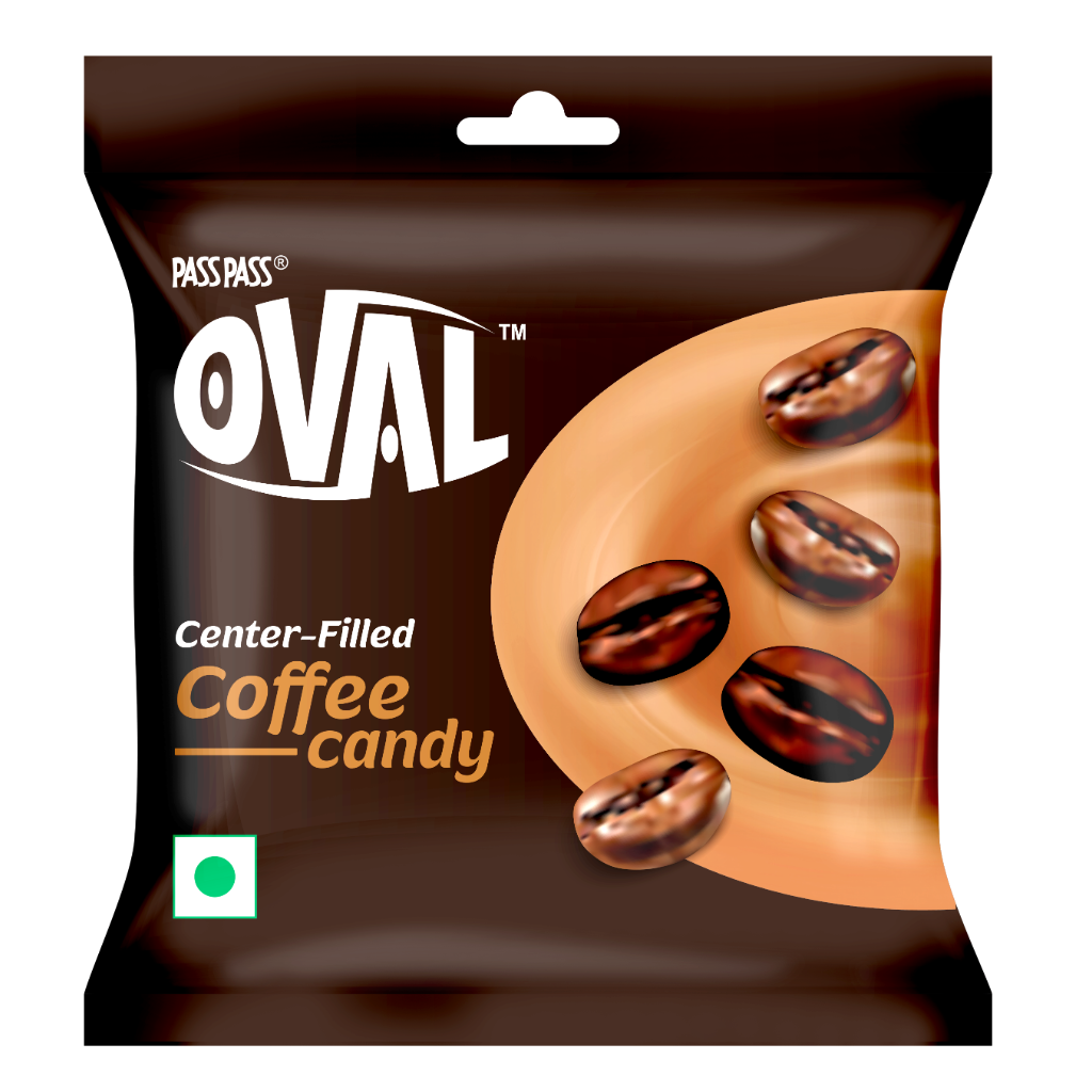 Pass Pass Oval Coffee Candy ₹ 50.00 Pack